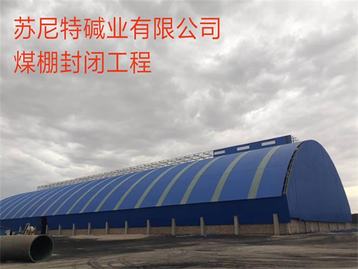 河北碱业有限公司煤棚封闭工程