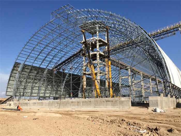 河北煤机油桶翘工程网架